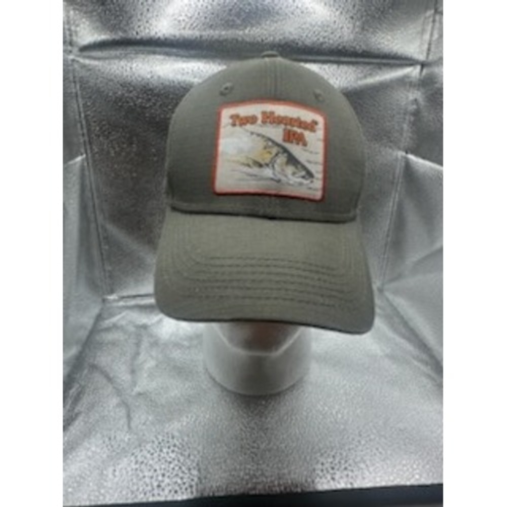 Bell's Brewery Two Hearted IPA Hat Olive Ripstop Snapback Trout Patch